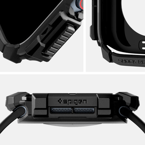 Spigen Apple Watch 11/10 Series Case – Rugged Armor